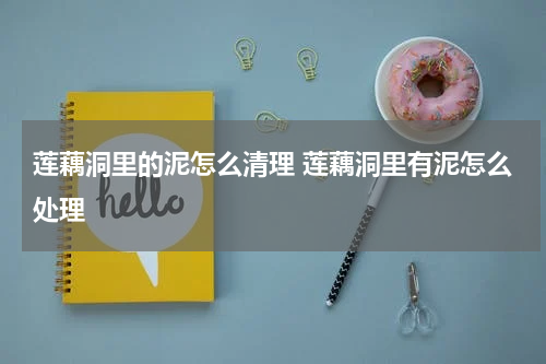 莲藕洞里的泥怎么清理 莲藕洞里有泥怎么处理