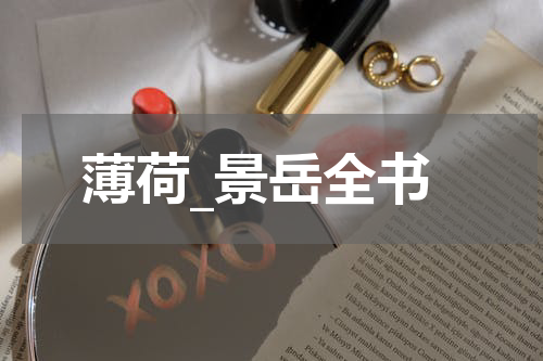 薄荷_景岳全书