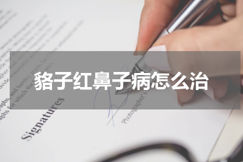 貉子红鼻子病怎么治