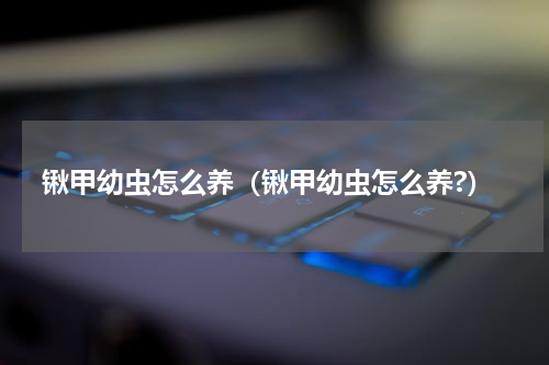 锹甲幼虫怎么养（锹甲幼虫怎么养?）