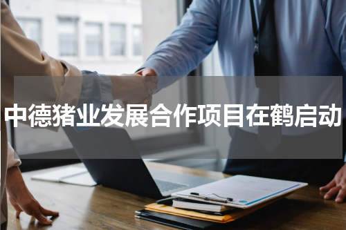 中德猪业发展合作项目在鹤启动