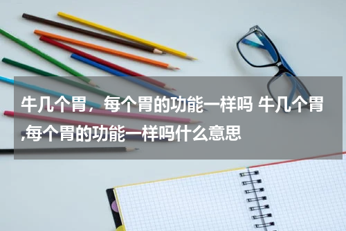 牛几个胃，每个胃的功能一样吗 牛几个胃,每个胃的功能一样吗什么意思