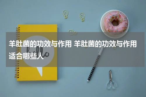 羊肚菌的功效与作用 羊肚菌的功效与作用适合哪些人