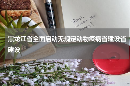 黑龙江省全面启动无规定动物疫病省建设省建设