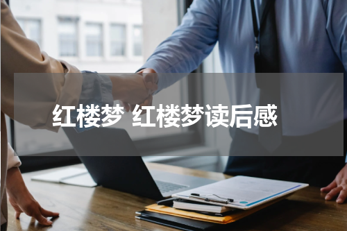 红楼梦 红楼梦读后感