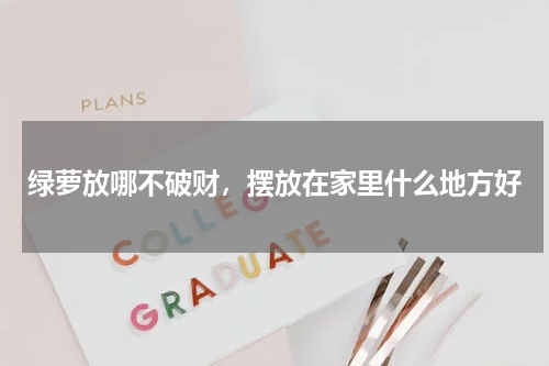绿萝放哪不破财，摆放在家里什么地方好