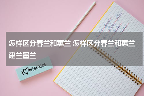 怎样区分春兰和蕙兰 怎样区分春兰和蕙兰建兰墨兰