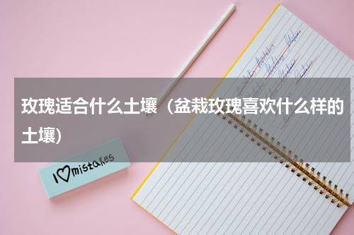 玫瑰适合什么土壤（盆栽玫瑰喜欢什么样的土壤）
