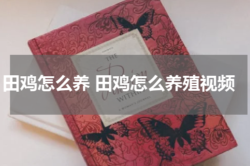 田鸡怎么养 田鸡怎么养殖视频