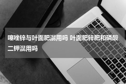 噻唑锌与叶面肥混用吗 叶面肥锌肥和磷酸二钾混用吗