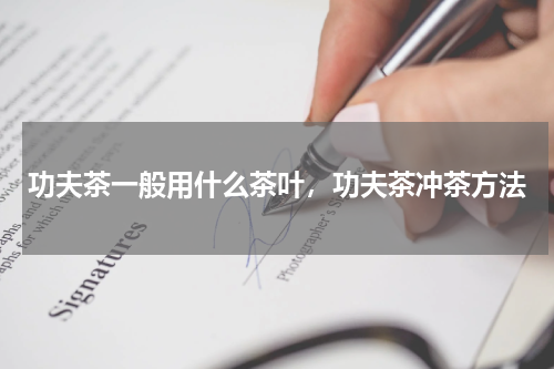 功夫茶一般用什么茶叶，功夫茶冲茶方法