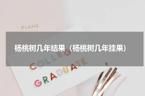 杨桃树几年结果（杨桃树几年挂果）