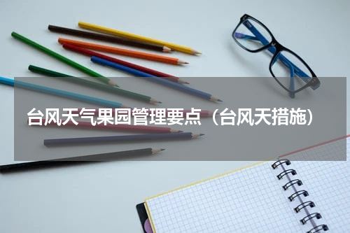 台风天气果园管理要点（台风天措施）