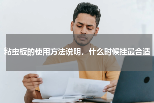 粘虫板的使用方法说明，什么时候挂最合适