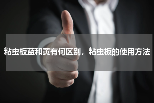 粘虫板蓝和黄有何区别，粘虫板的使用方法