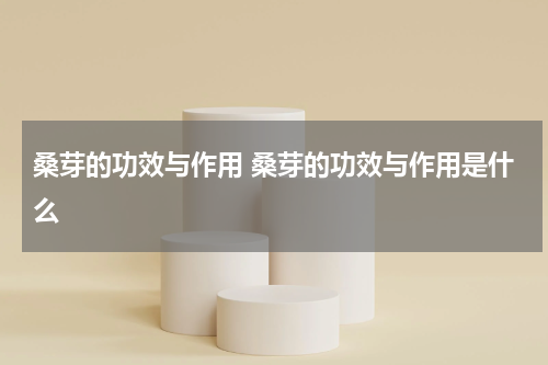 桑芽的功效与作用 桑芽的功效与作用是什么