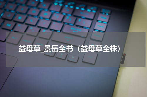 益母草_景岳全书（益母草全株）