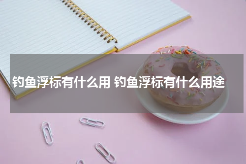 钓鱼浮标有什么用 钓鱼浮标有什么用途