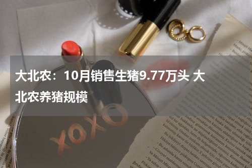 大北农：10月销售生猪9.77万头 大北农养猪规模