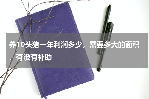 养10头猪一年利润多少，需要多大的面积，有没有补助
