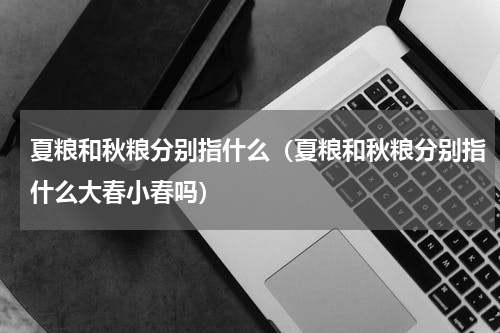 夏粮和秋粮分别指什么（夏粮和秋粮分别指什么大春小春吗）