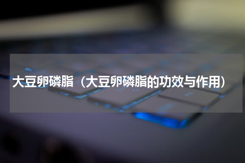 大豆卵磷脂（大豆卵磷脂的功效与作用）