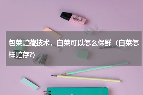 包菜贮藏技术，白菜可以怎么保鲜（白菜怎样贮存?）