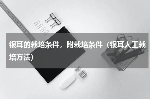 银耳的栽培条件，附栽培条件（银耳人工栽培方法）