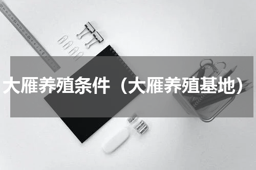 大雁养殖条件（大雁养殖基地）