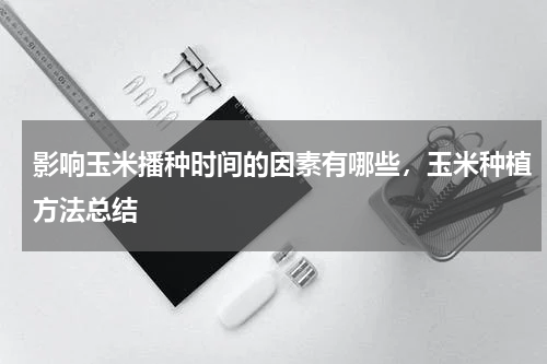 影响玉米播种时间的因素有哪些，玉米种植方法总结