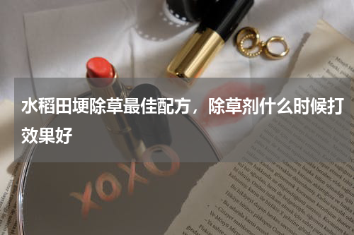 水稻田埂除草最佳配方，除草剂什么时候打效果好