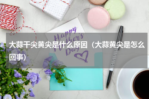 大蒜干尖黄尖是什么原因（大蒜黄尖是怎么回事）