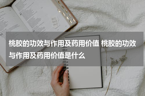 桃胶的功效与作用及药用价值 桃胶的功效与作用及药用价值是什么