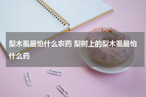 梨木虱最怕什么农药 梨树上的梨木虱最怕什么药