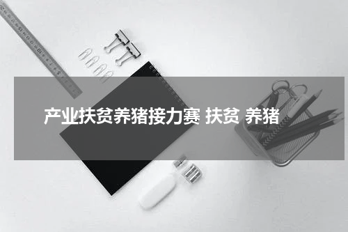 产业扶贫养猪接力赛 扶贫 养猪