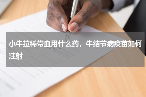 小牛拉稀带血用什么药，牛结节病疫苗如何注射