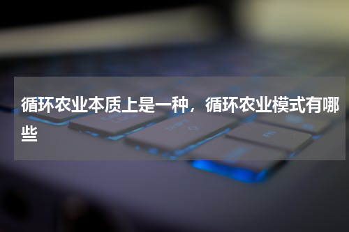 循环农业本质上是一种，循环农业模式有哪些