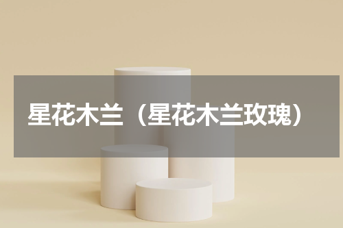 星花木兰（星花木兰玫瑰）