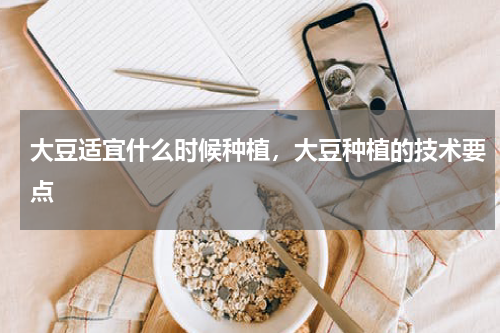 大豆适宜什么时候种植，大豆种植的技术要点