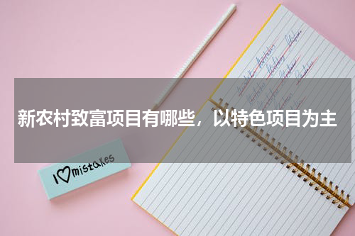 新农村致富项目有哪些，以特色项目为主