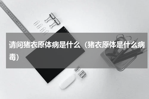 请问猪衣原体病是什么（猪衣原体是什么病毒）