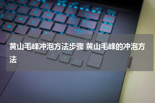 黄山毛峰冲泡方法步骤 黄山毛峰的冲泡方法