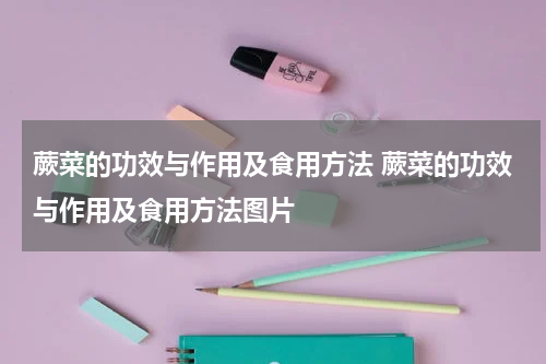 蕨菜的功效与作用及食用方法 蕨菜的功效与作用及食用方法图片