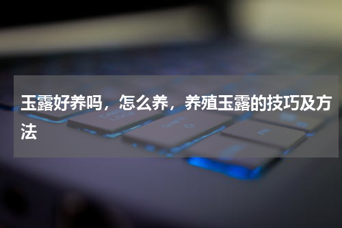 玉露好养吗，怎么养，养殖玉露的技巧及方法
