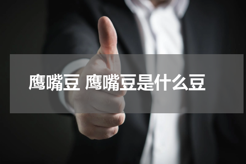 鹰嘴豆 鹰嘴豆是什么豆