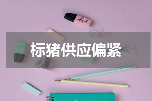 标猪供应偏紧