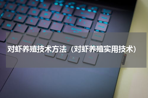 对虾养殖技术方法（对虾养殖实用技术）
