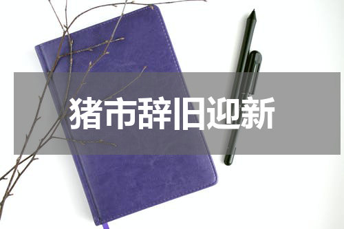 猪市辞旧迎新