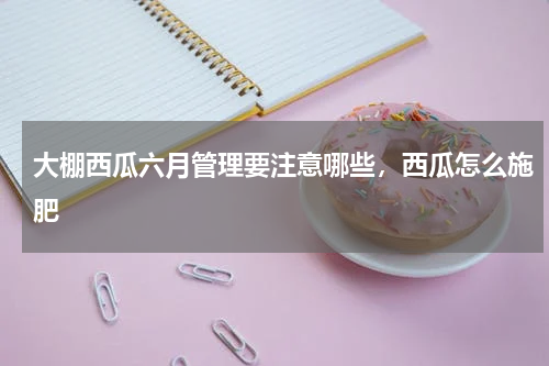大棚西瓜六月管理要注意哪些，西瓜怎么施肥