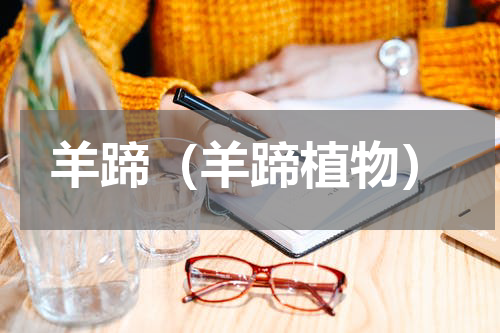 羊蹄（羊蹄植物）